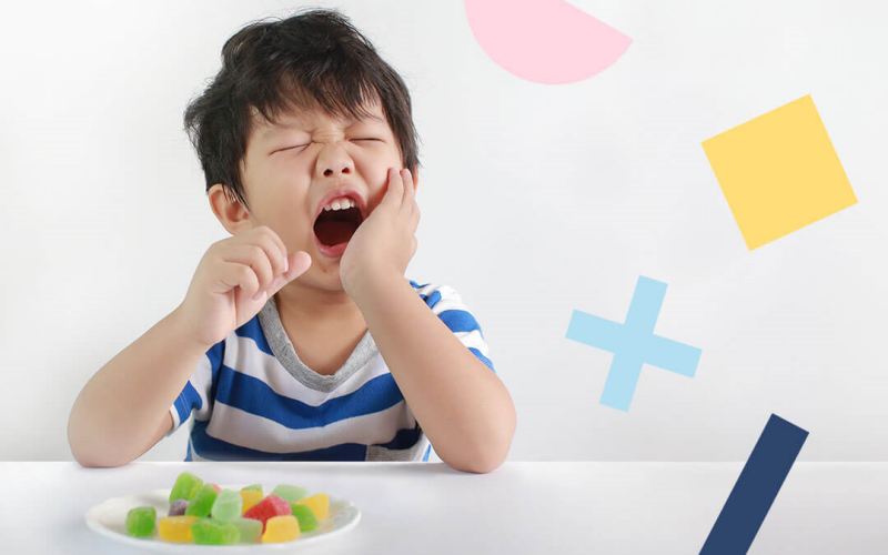 Kẹo ngọt chính là nguyên nhân dẫn đến sâu răng ở trẻ em